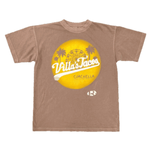 Coachella Souvenir Tee — Rust